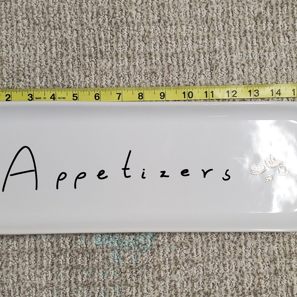 Pottery barn appetizer tray
